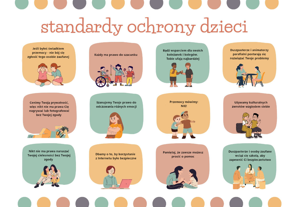 Standardy ochrony maloletnich w wersji uproszczonej dla dzieci