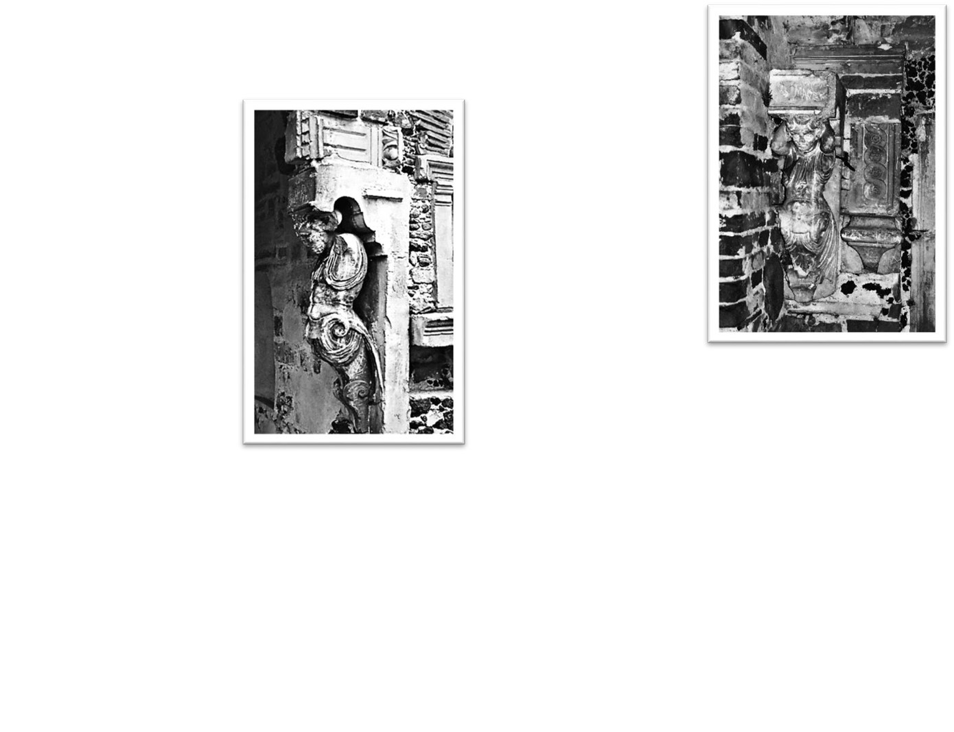 Hermy z pomnika abpa Uchańskiego w Arkadii