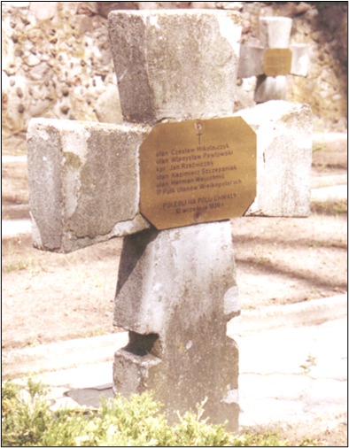 Groby żołnierzy 17 Pułku Ułanów Wielkopolskich poległych w walkach w okolicach Bielaw