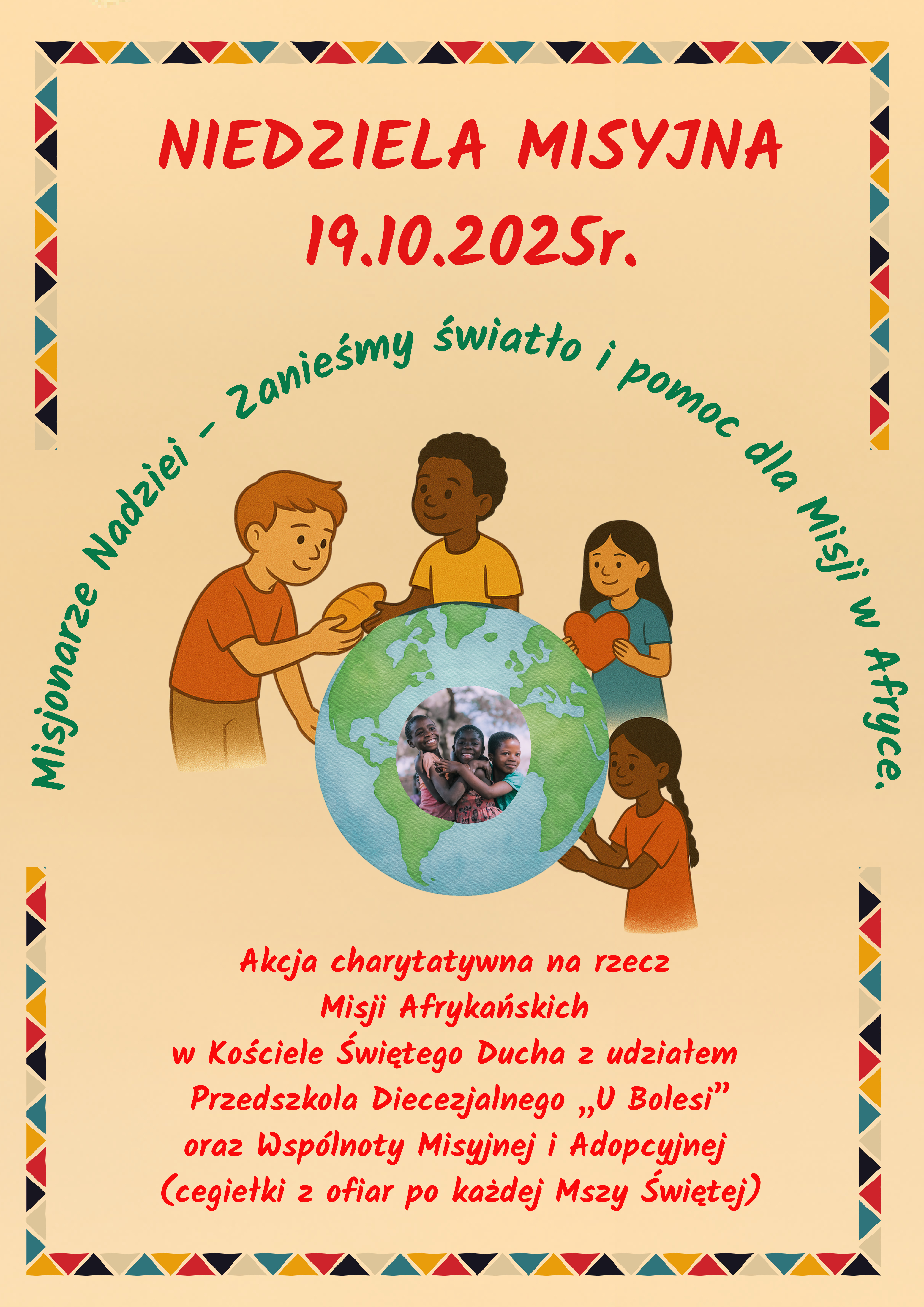 Niedziela Misyjna w kościele pw. Świętego Ducha w Łowiczu