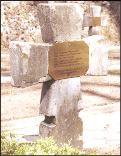 Groby żołnierzy 17 Pułku Ułanów Wielkopolskich poległych w walkach w okolicach Bielaw