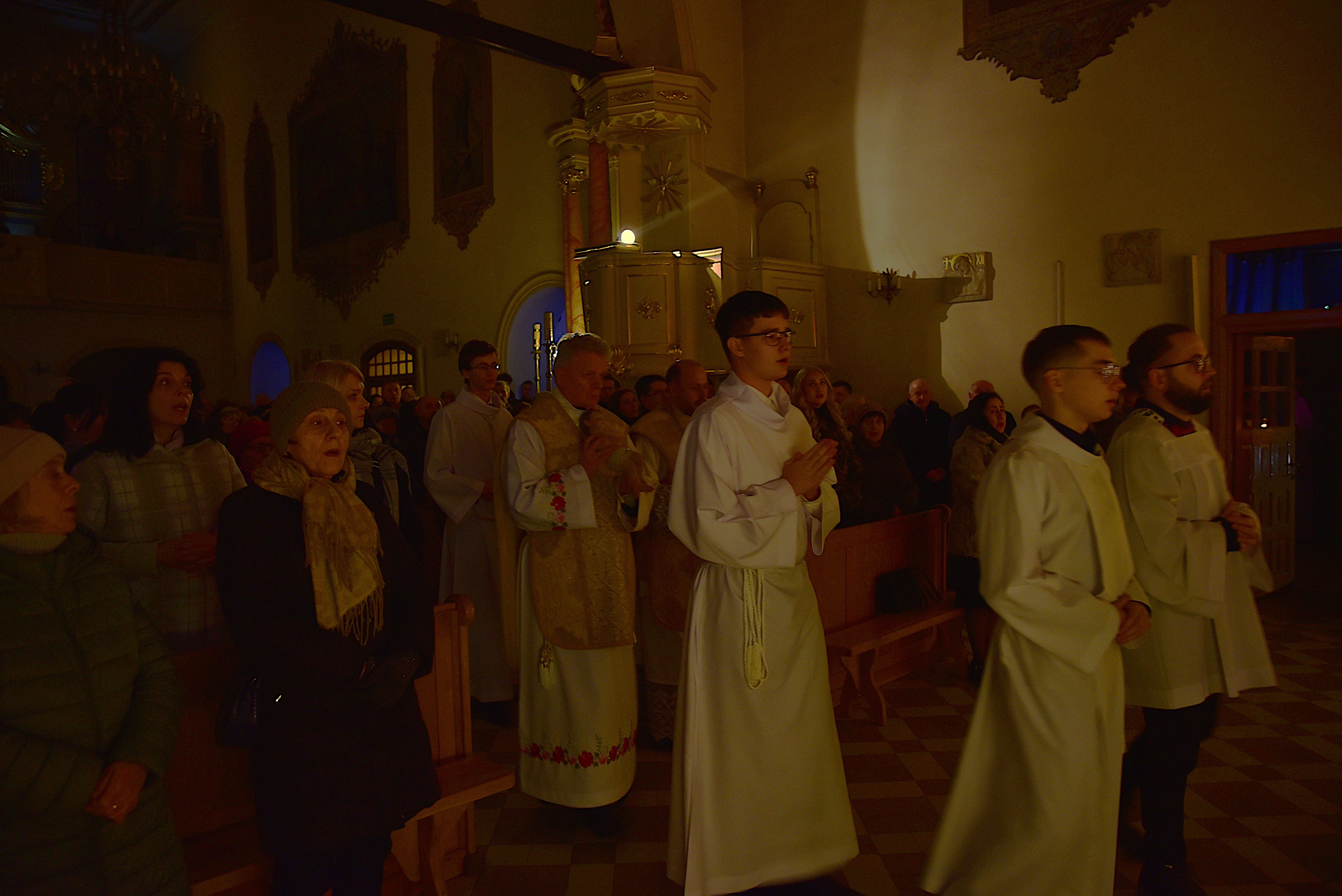 Msza Pasterska w kościele pw. Świętego Ducha w Łowiczu