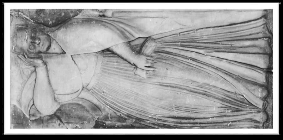 Łowicka nieznana dama w ścianie kościoła Świętego Ducha