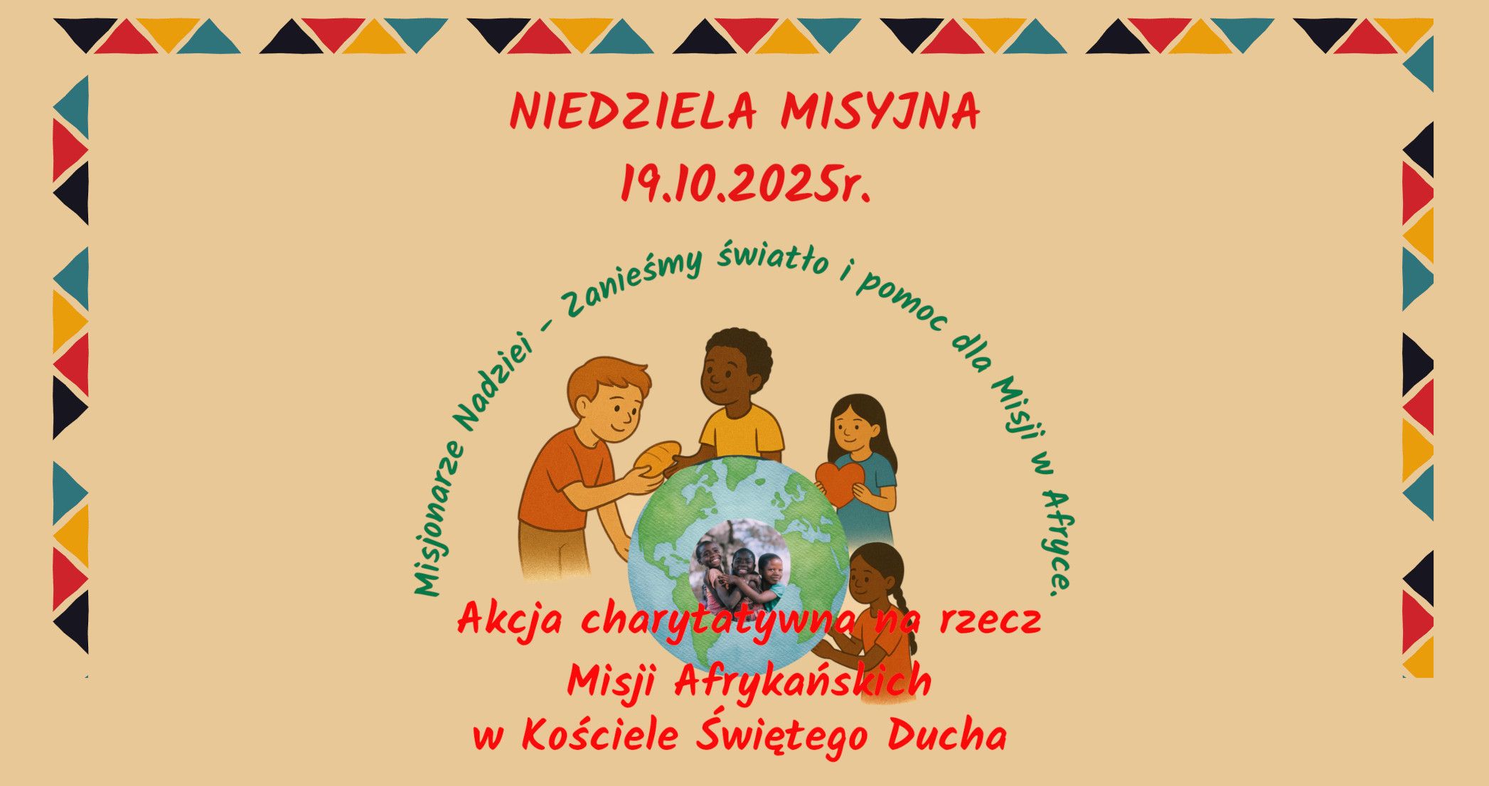 Niedziela Misyjna w kościele pw. Świętego Ducha w Łowiczu